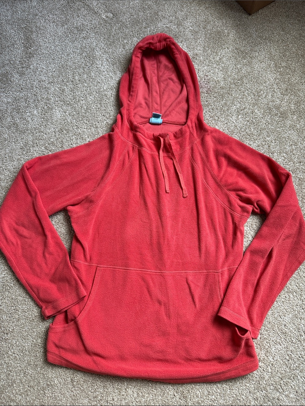 Cozy Coral Hoodie Pullover